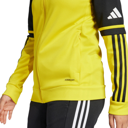 Bluza dla dzieci adidas Squadra 25 Hoody żółto-czarna JP3386
