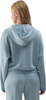 Bluza damska 4F F1002 niebieska 4FWSS24TSWSF1002 34S