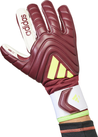 Rękawice bramkarskie adidas Copa GL League bordowe IQ4012
