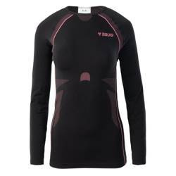 Bielizna termoaktywna damska bluza Brugi 2RC3 czarna rozmiar L/XL