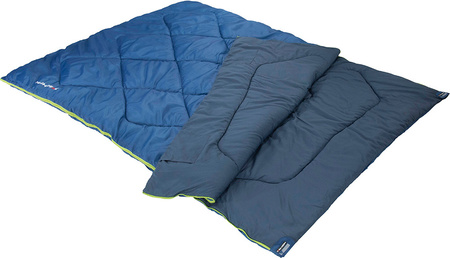 Śpiwór High Peak Ceduna Duo 200x150 cm niebiesko-granatowy 20031