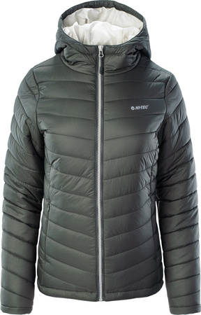 Damska kurtka przejściowa puchowa pikowana Hi-tec Lady Ibanez szara rozmiar S