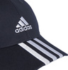 Czapka z daszkiem adidas 3-Stripes Cotton Twill Baseball granatowa II3510