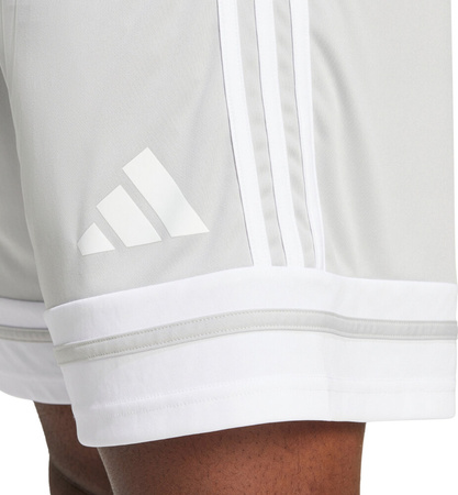 Spodenki męskie adidas Squadra 25 szare JH3413