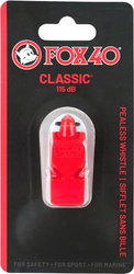 Gwizdek Fox 40 Classic Safety czerwony 9902-0100