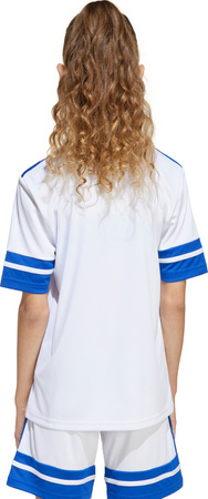 Koszulka dla dzieci adidas Squadra 25 biało-niebieska JJ0060