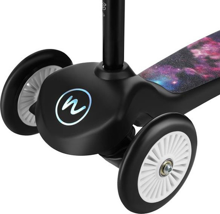 Hulajnoga trójkołowa balansowa dziecięca Nils Fun HLB1503 space 56,5x25x67,5 cm