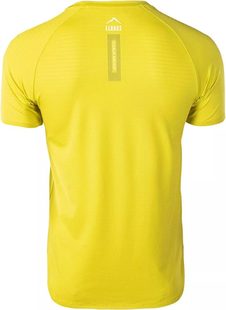 Męska koszulka z krótkim rękawem Elbrus Jari żółta rozmiar XXL