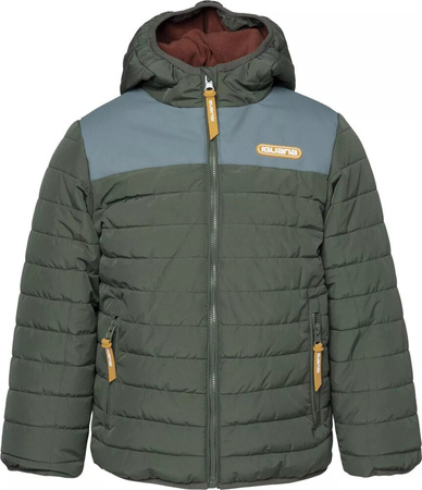 Dziecięca kurtka zimowa pikowana Iguana Janko Kdb rozmiar 128