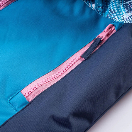 Dziecięca kurtka ocieplana narciarska membrana 2000mm Brugi 3ak5 rozmiar 128-134 cm