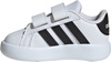 Buty dla dzieci adidas Grand Court 2.0 biało-czarne ID5271