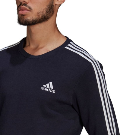 Bluza męska adidas Essentials Sweatshirt granatowa GK9111