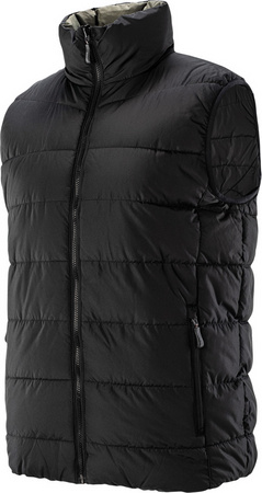 Męska kamizelka pikowana dwustronna Magnum Recto czarno-oliwkowa rozmiar XXL