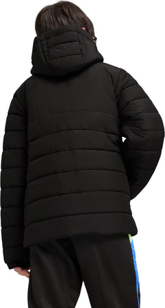 Kurtka dla dzieci Puma Team Additions Padded Hooded czarna 659738 03
