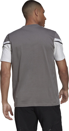 Koszulka męska adidas Condivo 22 Tee szaro-biała HD2316