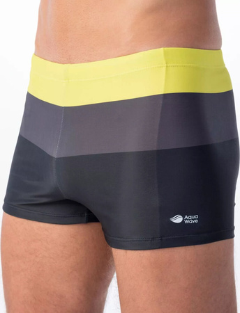 Męskie bokserki slipy kąpielowe kąpielówki Aquawave Stripe rozmiar XXL