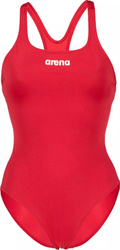 Damski strój kąpielowy Arena WOMEN'S TEAM SWIMSUIT SWIM PRO SOLID red-white rozmiar 42
