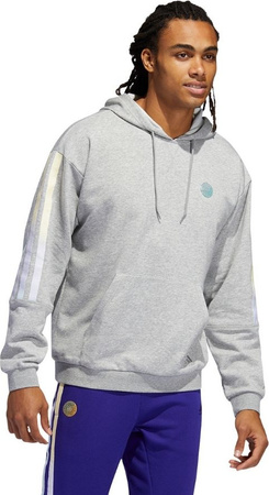 Bluza męska adidas Donovan Mitchell szara HB6761