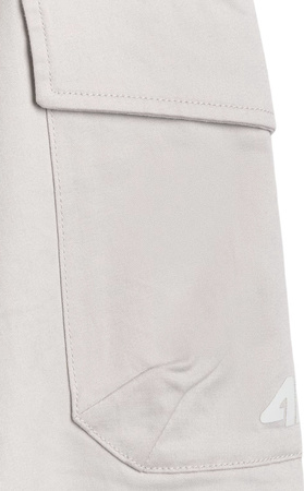 Spodnie męskie 4F CAS M1210 szare 4FWAW25TTROM1210 27S