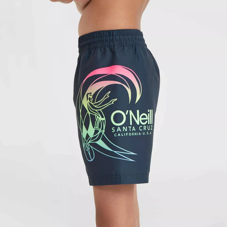 Dziecięce szorty O'neill CIRCLE SURFER 14" SWIM SHORTS outer space circle surfer grandient panel rozmiar 152