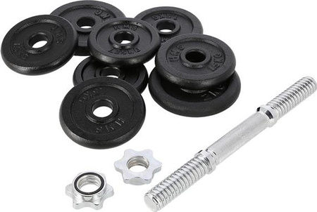Hantel hantla sztangielka z gwintem HMS SG04 15 kg