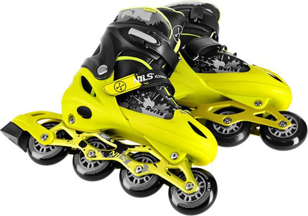 Łyżworolki Rocko Nils Extreme na18137a żółte rozmiar M (35-38)