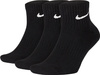 Skarpety Nike Everyday Cushioned Ankle 3 pary czarne SX7667 010