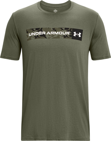 Koszulka męska Under Armour Camo Chest Stripe khaki 1376830 390