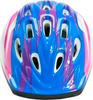 Kask rowerowy na rolki deskorolkę Allright Junior niebiesko-różowy rozmiar S 48 - 52 cm