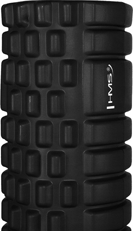Wałek roller do masażu ćwiczeń fitness HMS FS102 black 45 cm