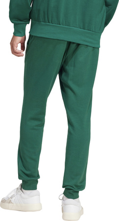 Spodnie męskie adidas Essentials Feel Cozy French Terry zielone JE3858
