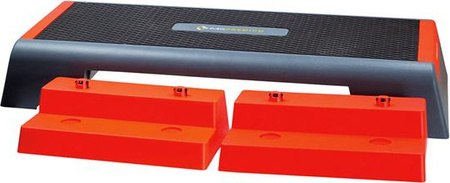 Step do aerobiku HMS Premium AS007 stepper 3 poziomowy regulowany 100 cm