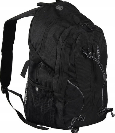 Plecak sportowy szkolny miejski Hi-tec Mandor 20l czarny