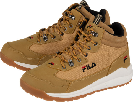 Buty męskie Fila Alpha mid brązowe FFM0168 70010