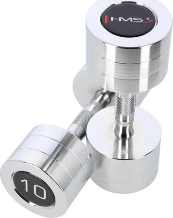 Hantle chromowane HMS CHD10 2x10 kg