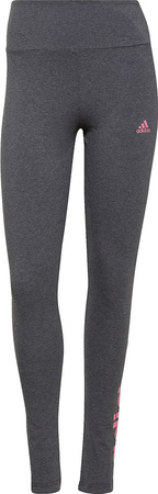 Legginsy damskie adidas Essentials High-W szare H07783