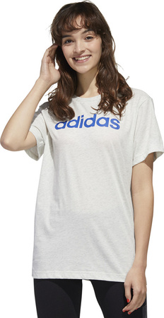 Koszulka damska adidas Essentials Linear Loose Tee szara GD2912