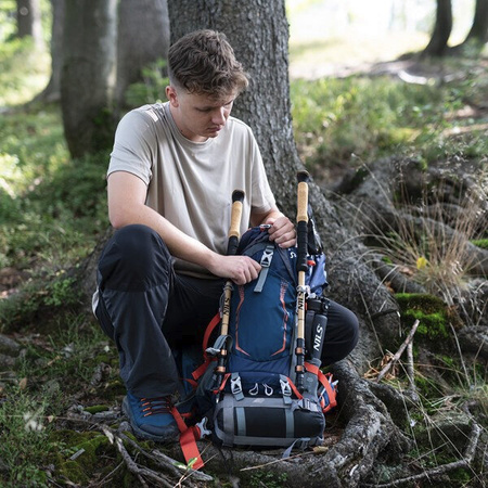 Plecak turystyczny trekkingowy górski granatowy northlake 30l 10 Nils camp NC1993