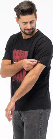 Męska koszulka z krótkim rękawem Hi-tec HATINO rozmiar L