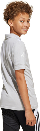 Koszulka dla dzieci adidas Squadra 25 Polo szara JY3412