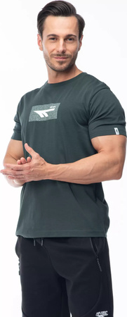 Męska koszulka z krótkim rękawem Hi-tec AMILO rozmiar XL