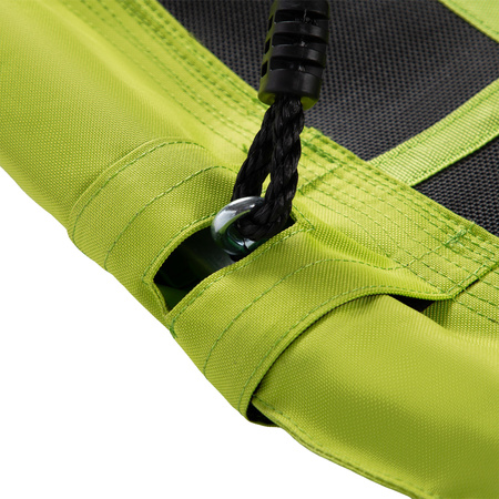 Bocianie gniazdo huśtawka Nils Camp NB5044 limonkowa 167 × 71 cm.