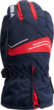 Dziecięce rękawice zimowe narciarskie rękawiczki snowboardowe Brugi 3ZCE rozmiar 104/110
