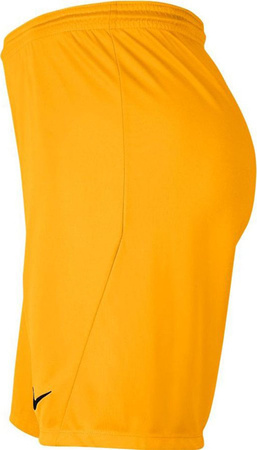 Spodenki treningowe krótkie dziecięce Nike Dry Park III NB K ciemnożółte BV6865 739