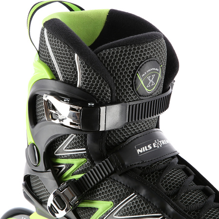 Łyżworolki Nils Extreme NA8660 zielony rozmiar 38