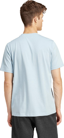 Koszulka męska adidas Illustrated Linear Graphic jasnoniebieska IS2867