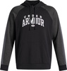Bluza męska Under Armour Rival Fleece Colorblock Hoodie czarna 6003958 001