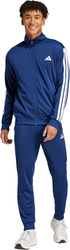 Dres męski adidas Sportswear Basic 3-Stripes niebieski JI8859