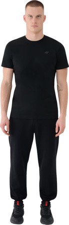 Koszulka męska 4F M2256 czarna 4FWMM00TTSHM2256 20S