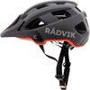 Kask rowerowy na rolki deskorolkę hulajnogę Radvik Slag ciemnoszary rozmiar L